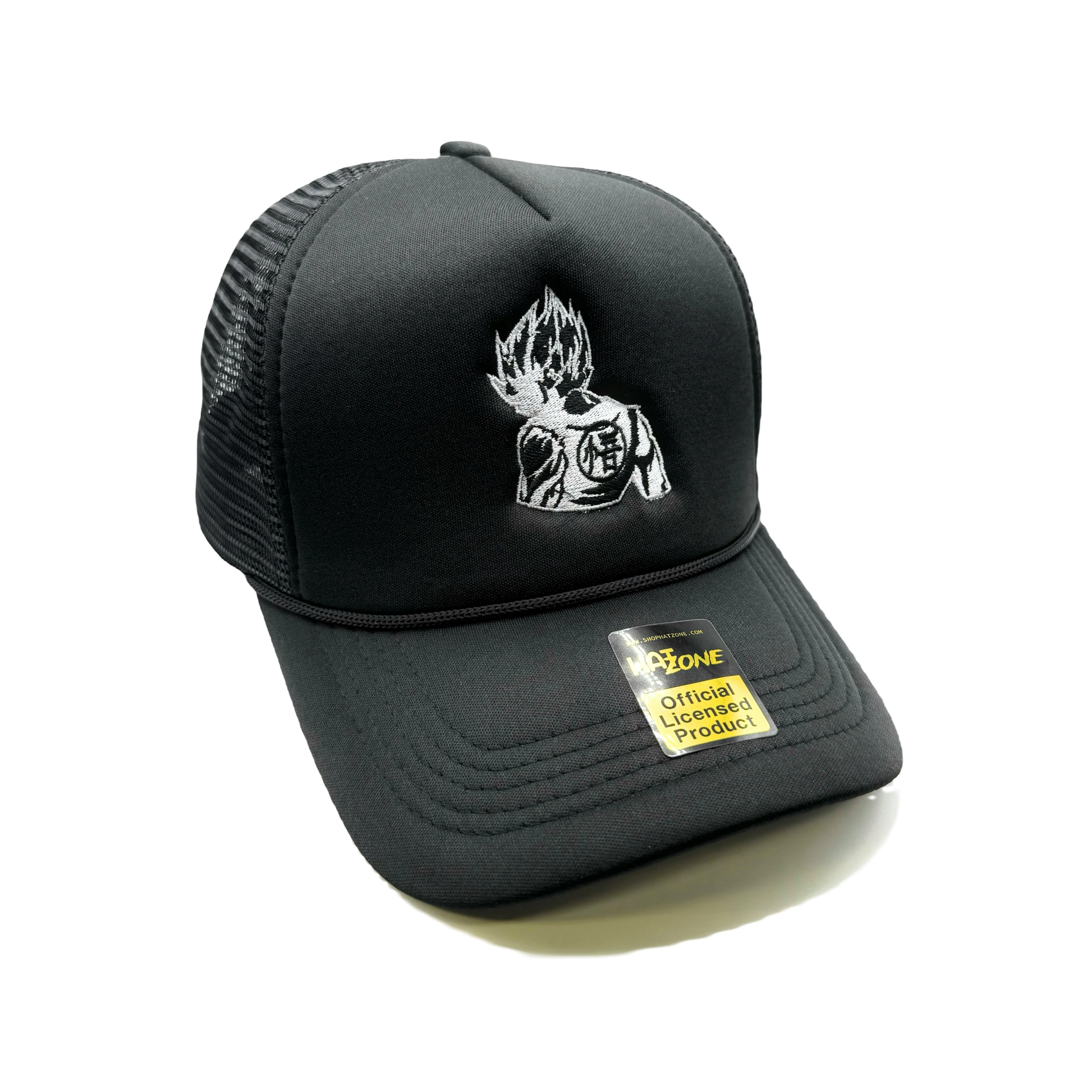 Power Mesh Trucker Snapback (Black)
